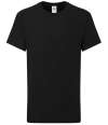 SS620B 613630 Fruit of the Loom Kids Iconic 195 T-Shirt Black colour image